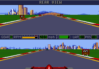 Mario Andretti Racing Screenshot 1